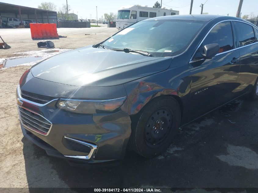 2018 Chevrolet Malibu 1Fl VIN: 1G1ZC5ST5JF154343 Lot: 39184172