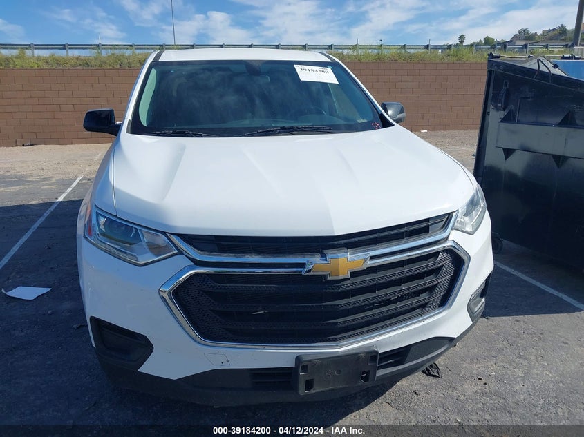 2021 CHEVROLET TRAVERSE FWD LS - 1GNERFKW8MJ220641