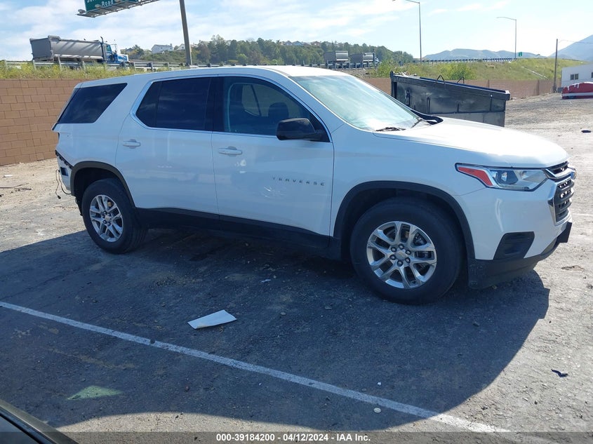 2021 CHEVROLET TRAVERSE FWD LS - 1GNERFKW8MJ220641