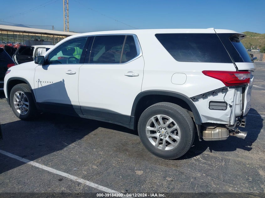 2021 CHEVROLET TRAVERSE FWD LS - 1GNERFKW8MJ220641