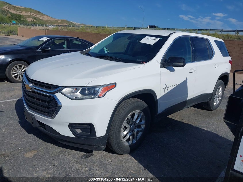 2021 CHEVROLET TRAVERSE FWD LS - 1GNERFKW8MJ220641