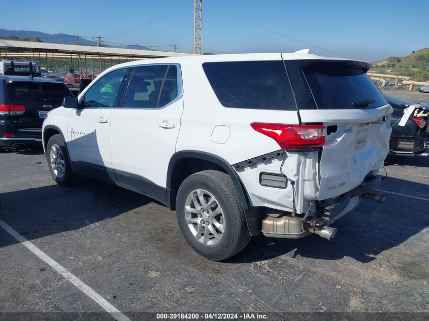 2021 CHEVROLET TRAVERSE FWD LS - 1GNERFKW8MJ220641