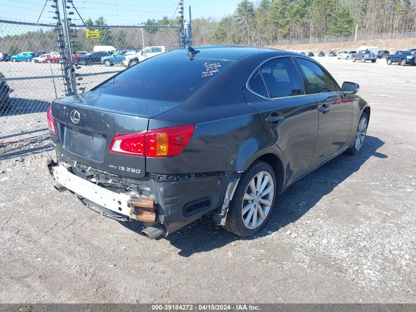 2010 Lexus Is 250 VIN: JTHCF5C26A5039197 Lot: 39184272