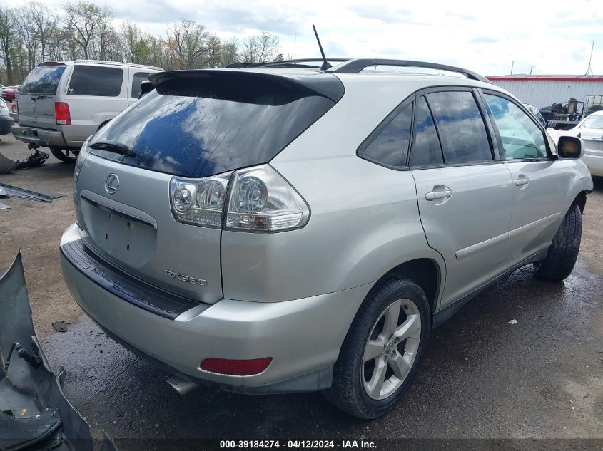 2004 Lexus Rx 330 VIN: 2T2HA31U14C024916 Lot: 39184274