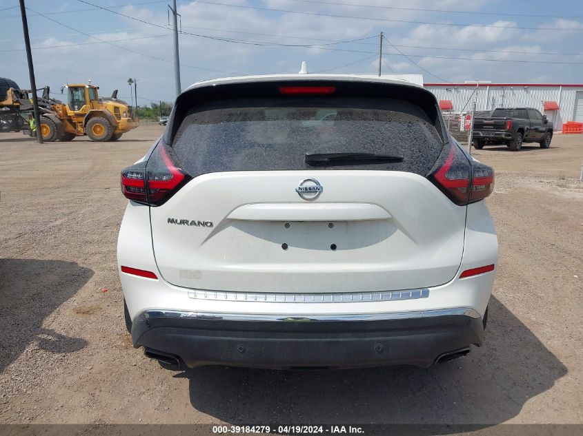 2021 Nissan Murano S Fwd VIN: 5N1AZ2AJ1MC118524 Lot: 39184279