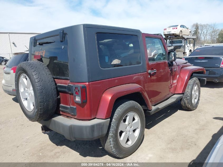 2007 Jeep Wrangler Sahara VIN: 1J4FA54167L204098 Lot: 39184378