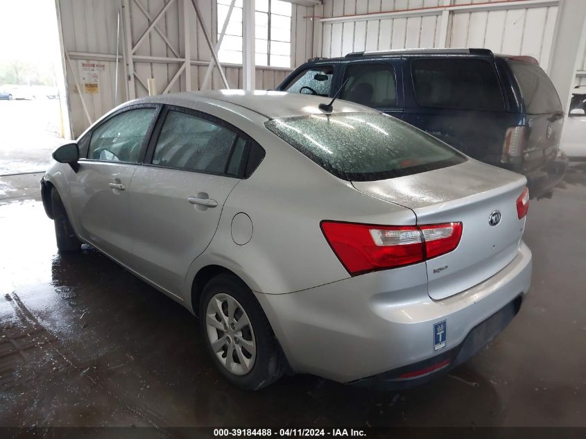 KNADM4A34F6438626 | 2015 KIA RIO