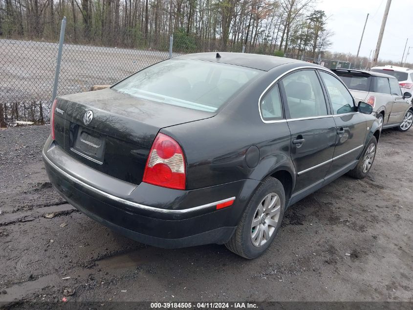 WVWPD63B53P059950 | 2003 VOLKSWAGEN PASSAT