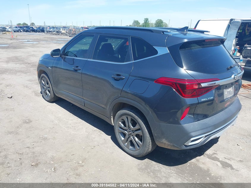 2021 Kia Seltos S VIN: KNDEUCAA0M7047027 Lot: 39184582