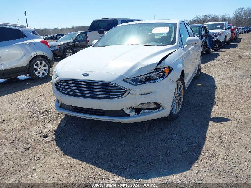 2017 Ford Fusion Se VIN: 3FA6P0HD5HR167114 Lot: 40659541