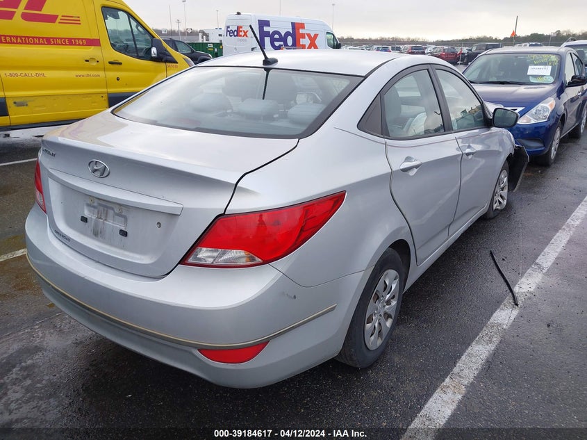 2016 HYUNDAI ACCENT SE - KMHCT4AE3GU953189