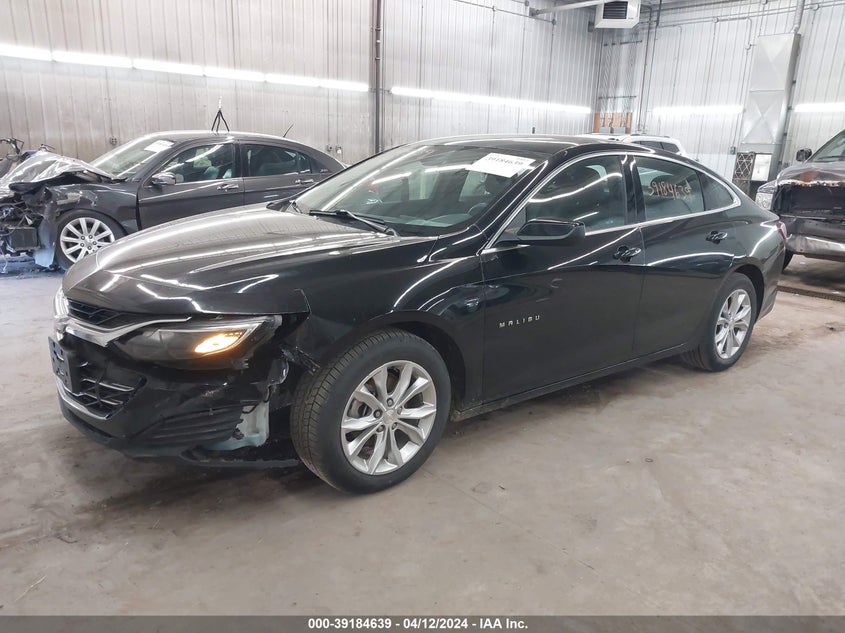 2020 CHEVROLET MALIBU FWD LT - 1G1ZD5ST8LF002122