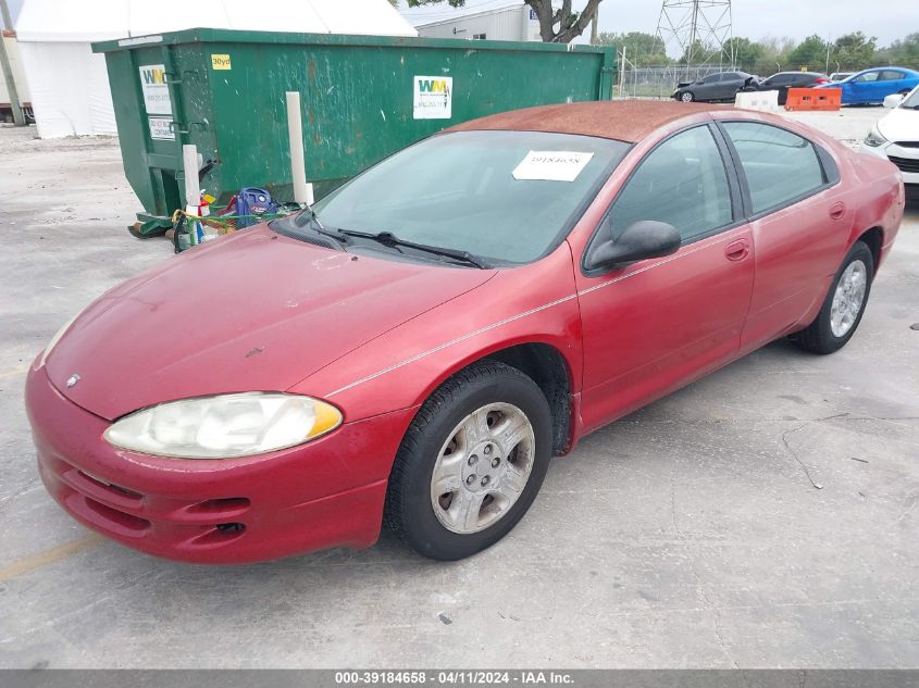 2B3HD46RX4H593681 | 2004 DODGE INTREPID