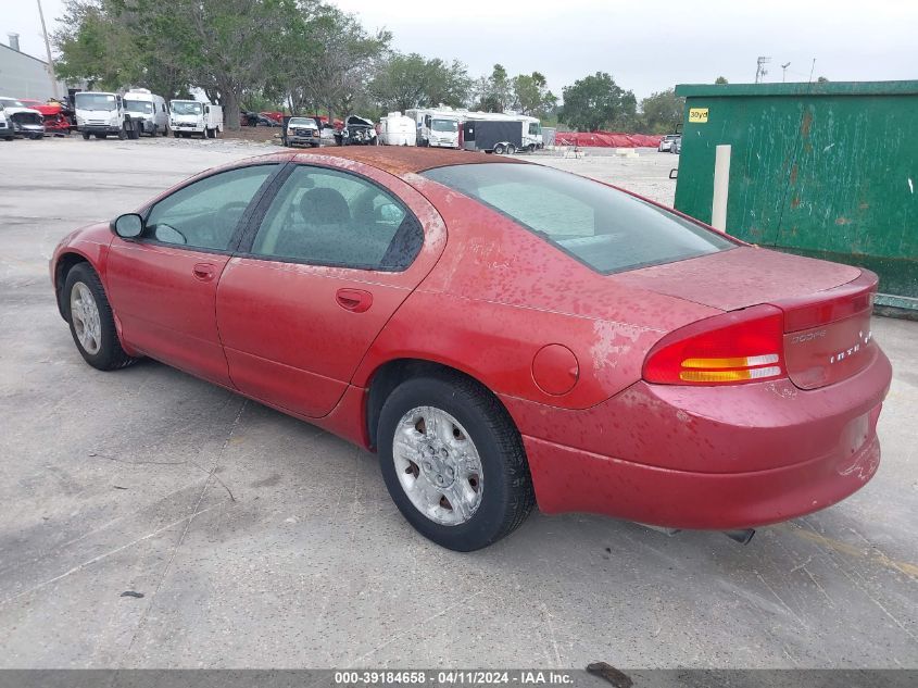 2B3HD46RX4H593681 | 2004 DODGE INTREPID