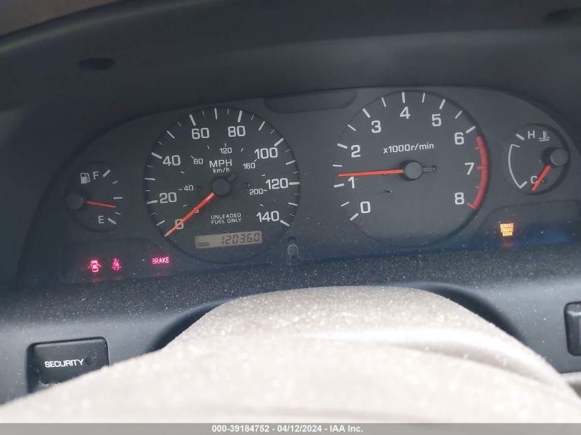 1N4DL01D4YC187236 | 2000 NISSAN ALTIMA