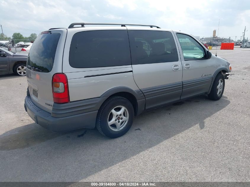 2004 Pontiac Montana M16 W/1Se Pkg. VIN: 1GMDX13E24D166458 Lot: 39184800