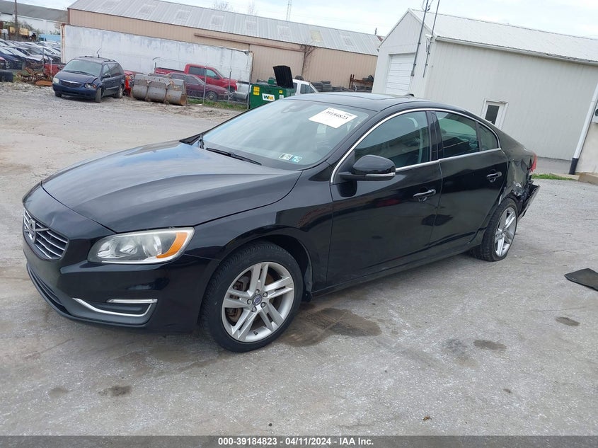 2014 VOLVO S60 T5/T5 PLATINUM/T5 PREMIER/T5 PREMIER PLUS - YV1612FS0E2275868