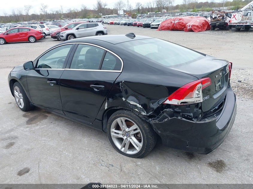2014 VOLVO S60 T5/T5 PLATINUM/T5 PREMIER/T5 PREMIER PLUS - YV1612FS0E2275868