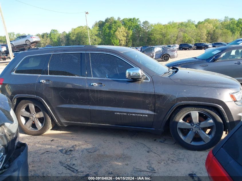 2014 Jeep Grand Cherokee Overland VIN: 1C4RJFCT3EC266101 Lot: 39184826