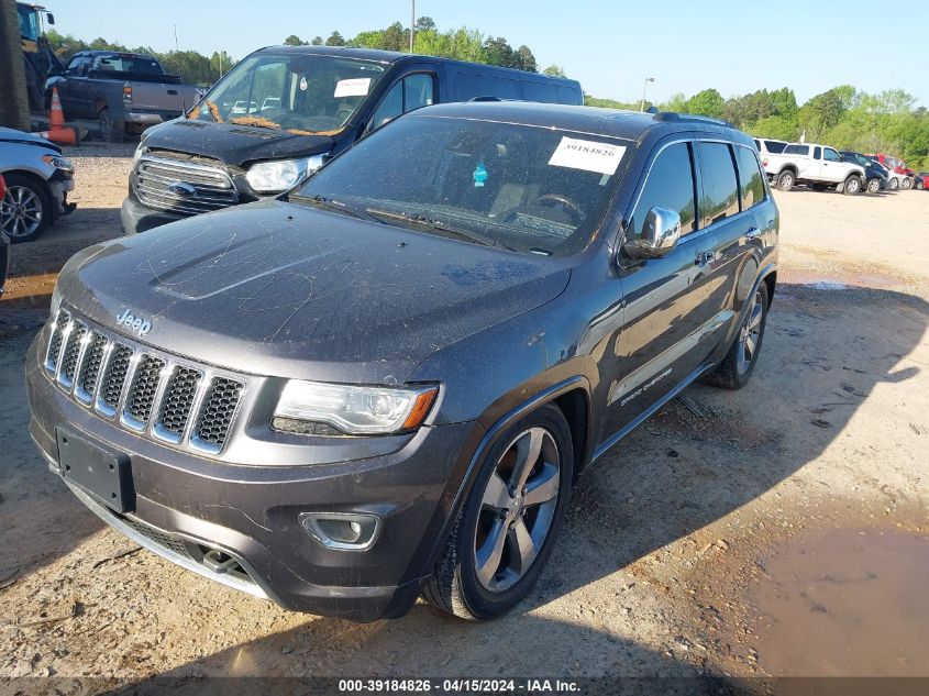 2014 Jeep Grand Cherokee Overland VIN: 1C4RJFCT3EC266101 Lot: 39184826