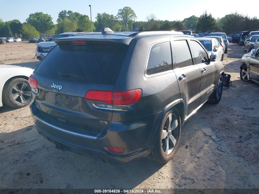 2014 Jeep Grand Cherokee Overland VIN: 1C4RJFCT3EC266101 Lot: 39184826