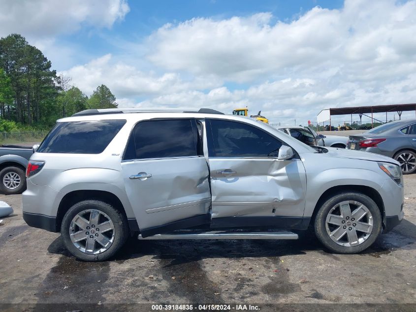 2017 GMC Acadia Limited VIN: 1GKKRSKD2HJ177184 Lot: 39184835