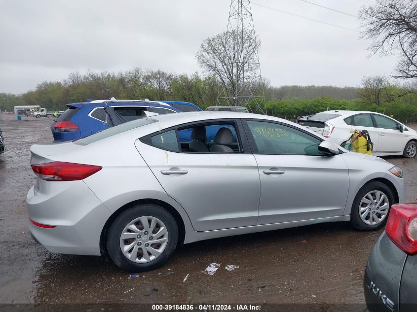 2017 Hyundai Elantra Se VIN: 5NPD74LF2HH168791 Lot: 39184836