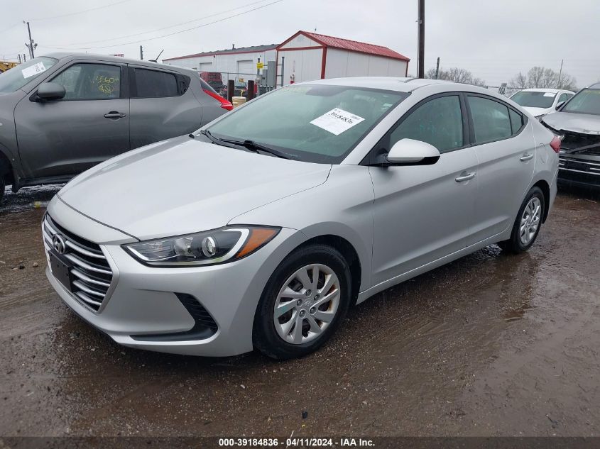 2017 Hyundai Elantra Se VIN: 5NPD74LF2HH168791 Lot: 39184836