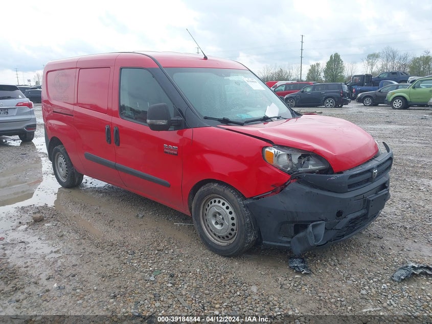 2015 Ram Promaster City Tradesman VIN: ZFBERFAT0F6A92522 Lot: 39184844