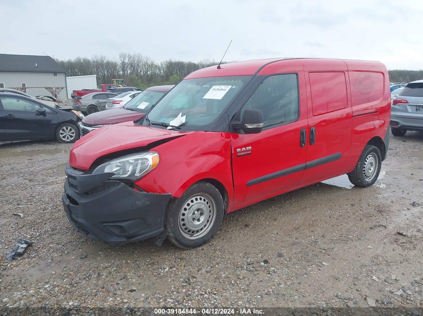 2015 Ram Promaster City Tradesman VIN: ZFBERFAT0F6A92522 Lot: 39184844
