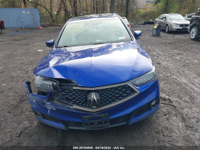 2018 Acura Tlx Tech A-Spec Pkgs VIN: 19UUB2F67JA012579 Lot: 39184849