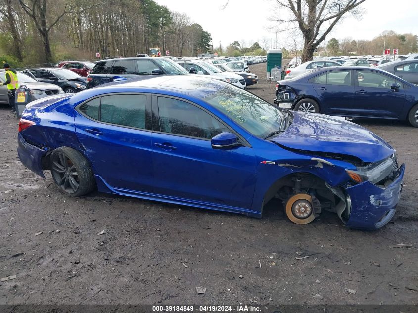 2018 Acura Tlx Tech A-Spec Pkgs VIN: 19UUB2F67JA012579 Lot: 39184849