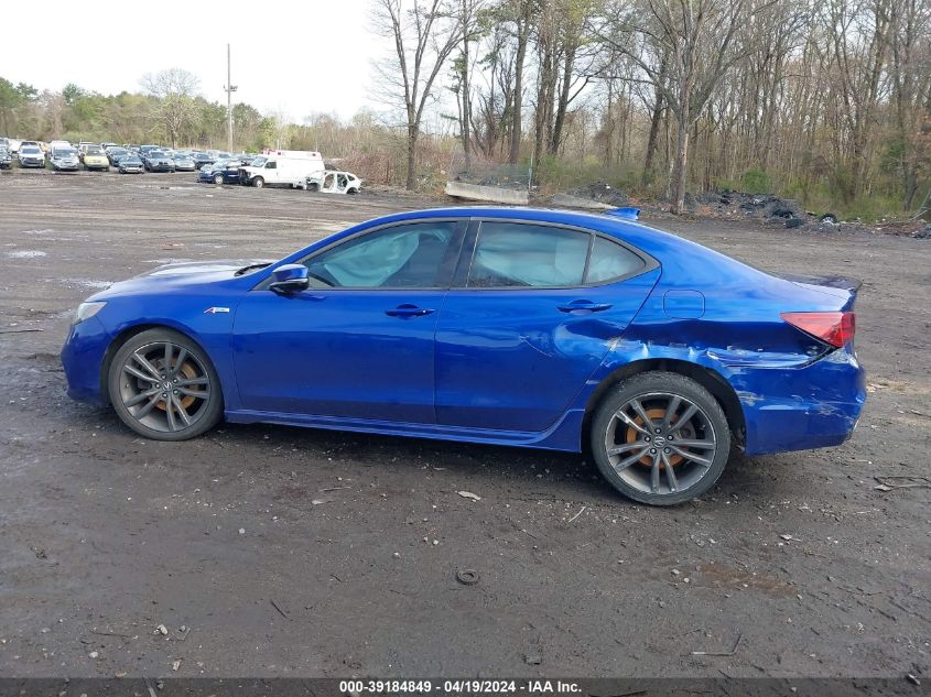 2018 Acura Tlx Tech A-Spec Pkgs VIN: 19UUB2F67JA012579 Lot: 39184849