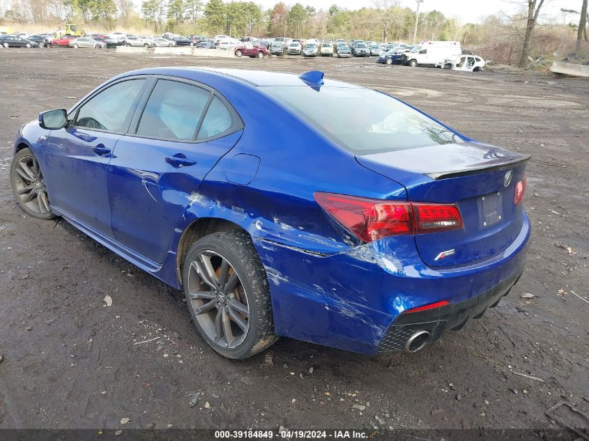 2018 Acura Tlx Tech A-Spec Pkgs VIN: 19UUB2F67JA012579 Lot: 39184849