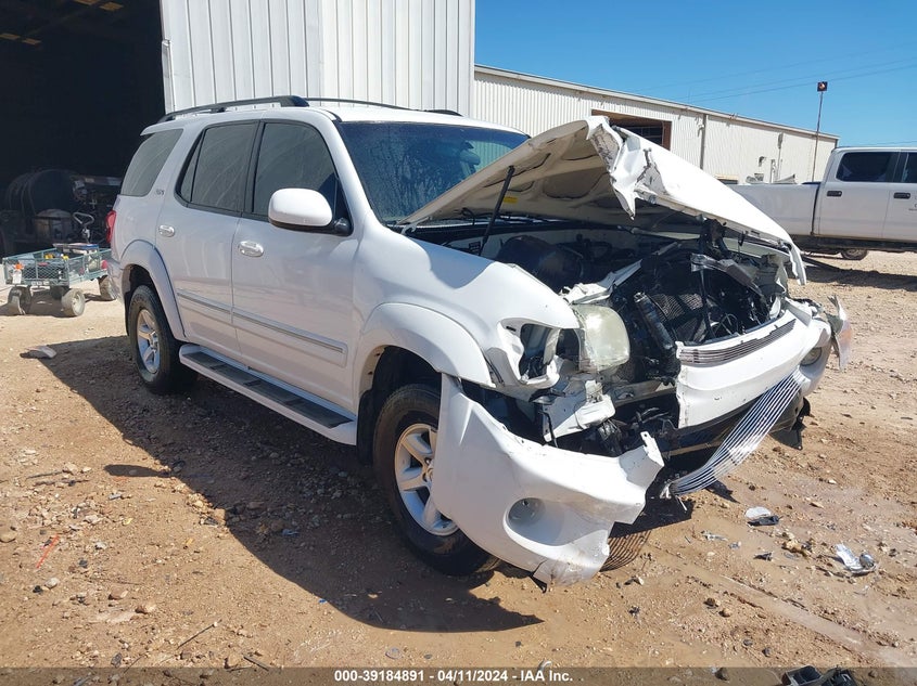 2005 Toyota Sequoia Sr5 V8 VIN: 5TDZT34A95S255043 Lot: 39184891