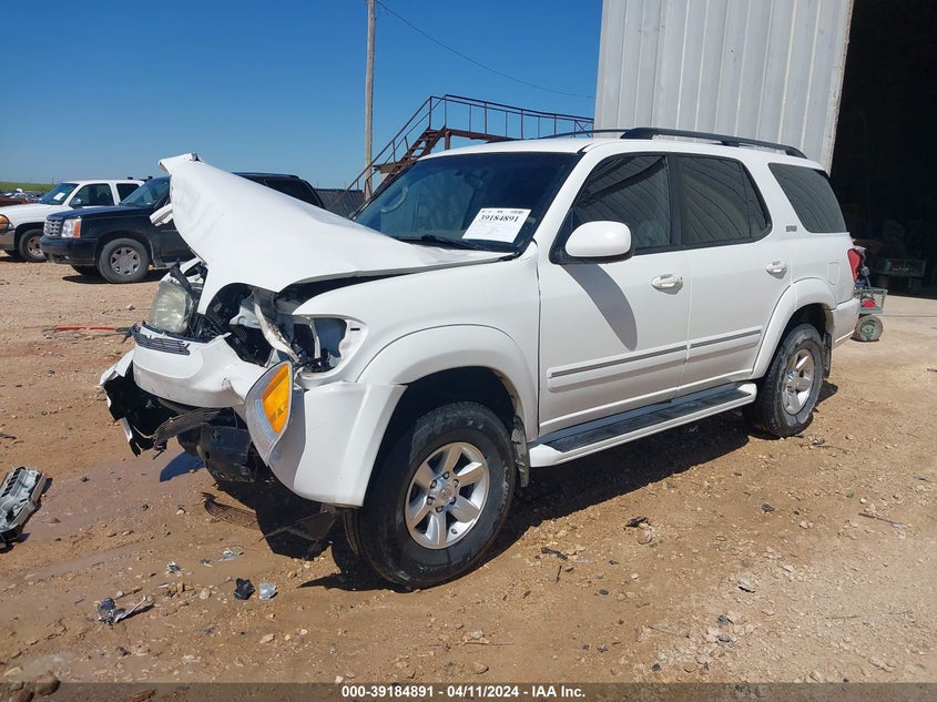 2005 Toyota Sequoia Sr5 V8 VIN: 5TDZT34A95S255043 Lot: 39184891