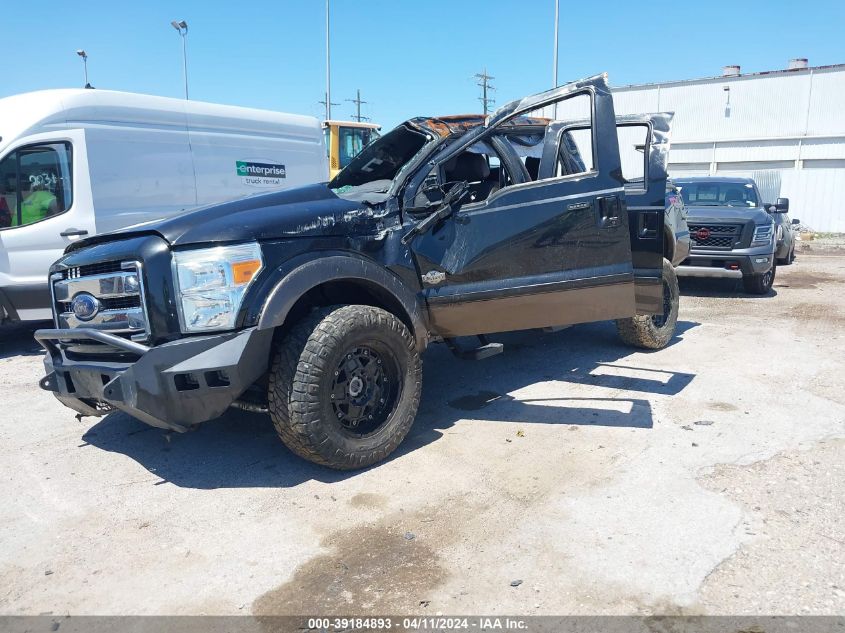 2015 Ford F-250 Lariat VIN: 1FT7W2BT6FEC33330 Lot: 39184893