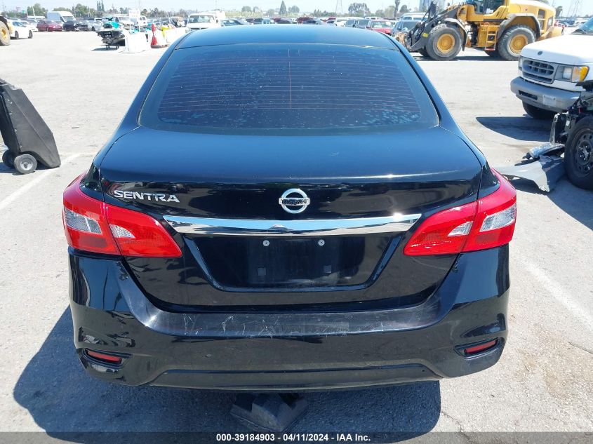 2018 Nissan Sentra S VIN: 3N1AB7AP4JY211716 Lot: 39184903