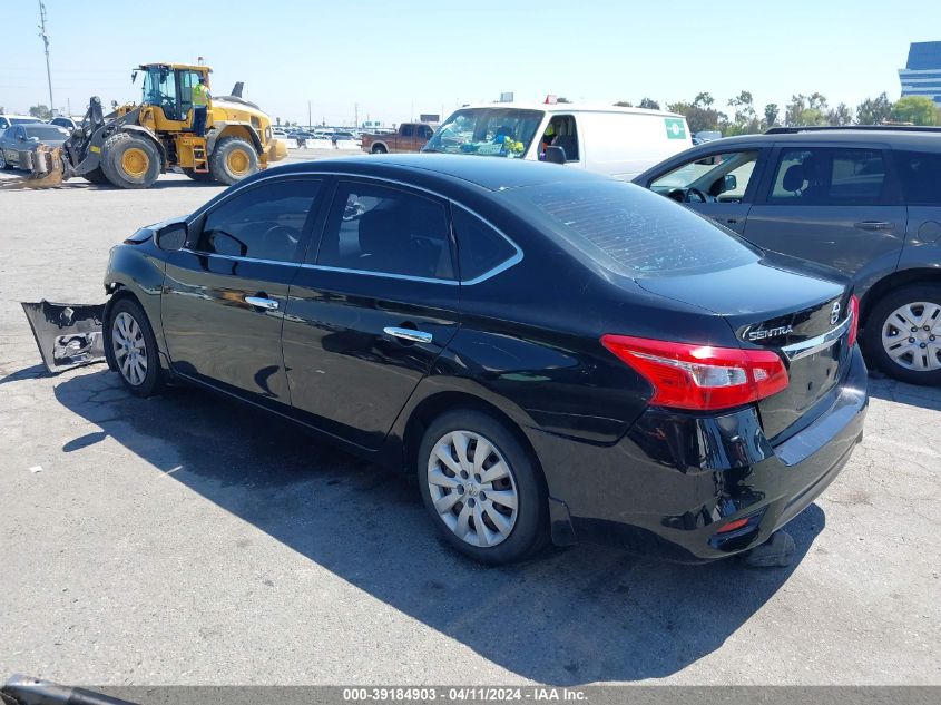 2018 Nissan Sentra S VIN: 3N1AB7AP4JY211716 Lot: 39184903