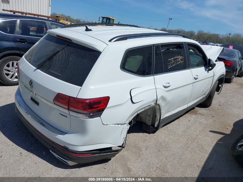 2023 Volkswagen Atlas 2.0T Se VIN: 1V2LP2CA0PC525673 Lot: 39185005