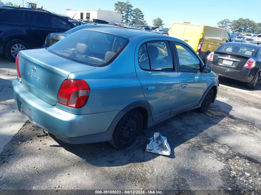 2000 Toyota Echo VIN: JTDBT1234Y0069198 Lot: 39185023
