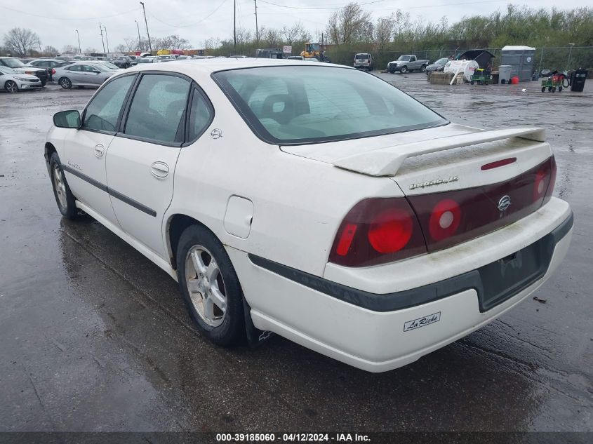 2G1WH52K639402476 | 2003 CHEVROLET IMPALA