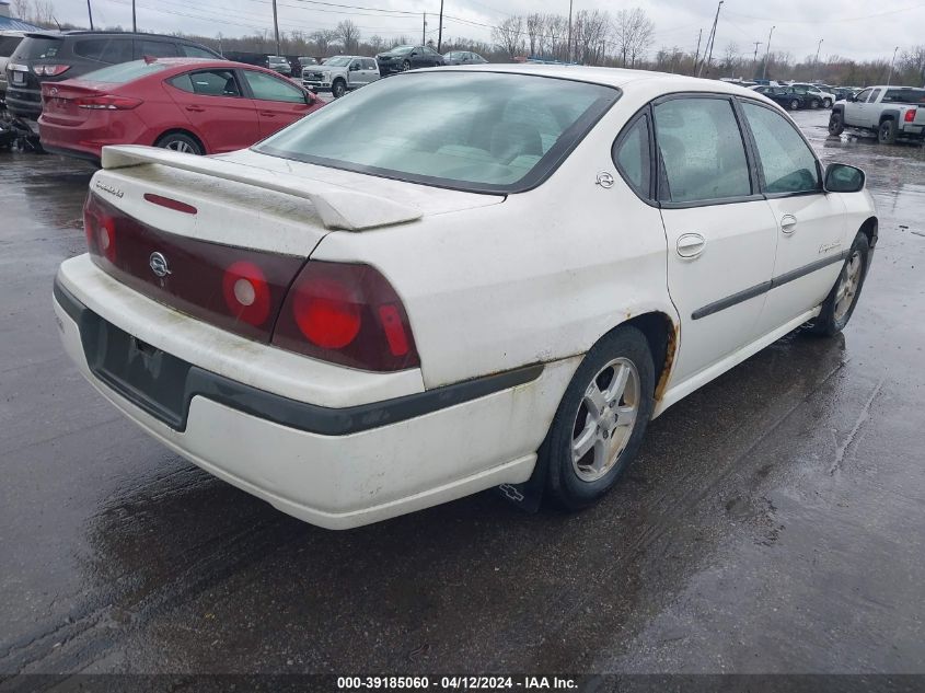 2G1WH52K639402476 | 2003 CHEVROLET IMPALA