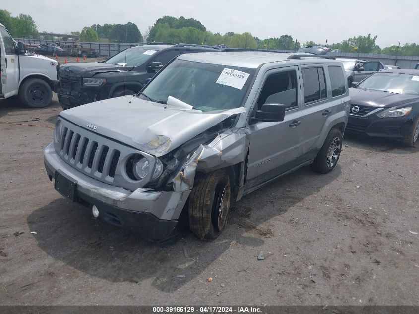 2016 Jeep Patriot Sport VIN: 1C4NJPBAXGD788225 Lot: 39185129