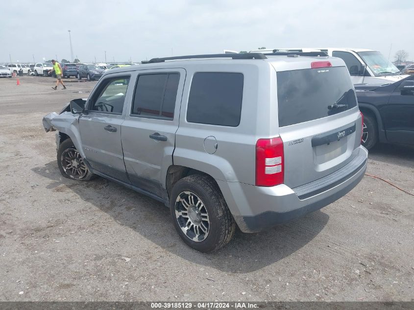 2016 Jeep Patriot Sport VIN: 1C4NJPBAXGD788225 Lot: 39185129