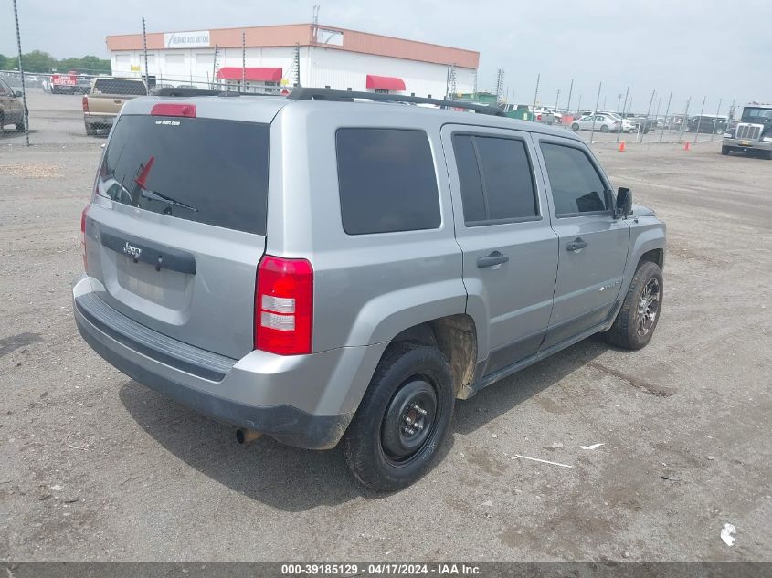 2016 Jeep Patriot Sport VIN: 1C4NJPBAXGD788225 Lot: 39185129