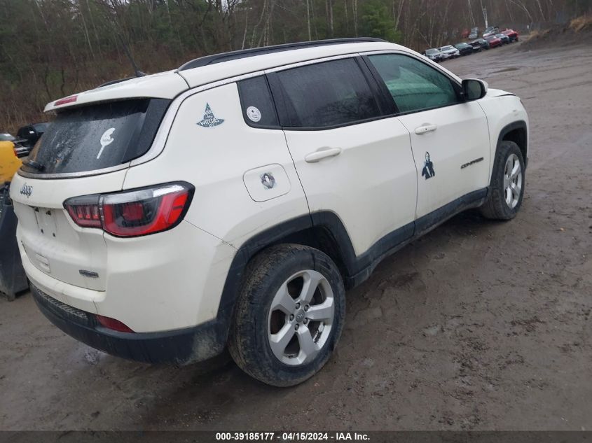 2018 Jeep Compass Latitude 4X4 VIN: 3C4NJDBB9JT263018 Lot: 39185177