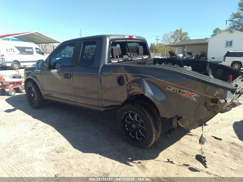 VIN 1FTEX1CP7JKD63644 2018 FORD F-150 XL