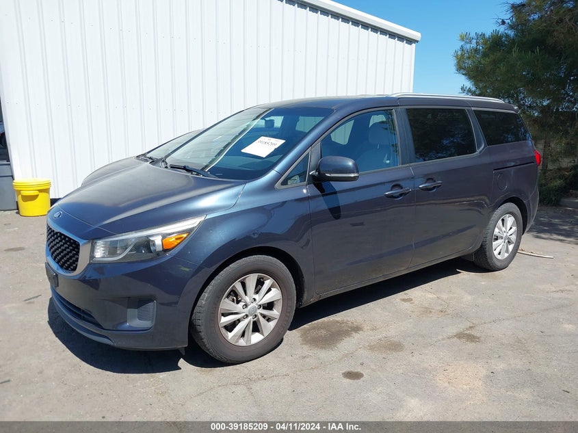 2016 KIA SEDONA LX - KNDMB5C19G6083304