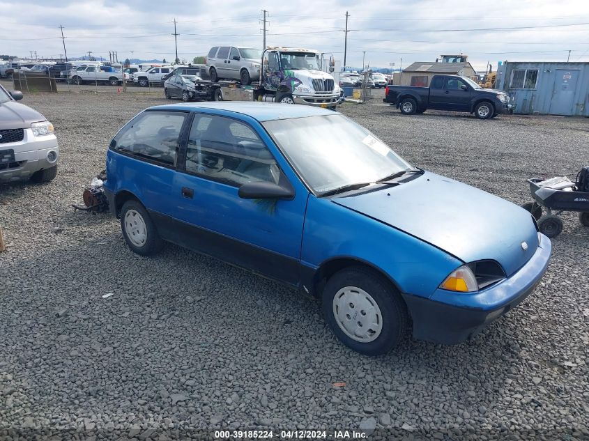 1990 Geo Metro VIN: 2C1MR24606013972 Lot: 39185224